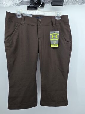 Under Armour Women’s Brown Performance Crop Pants